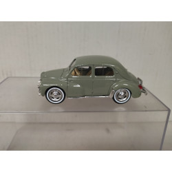 RENAULT 4CV 1954 GREEN 1:43 SOLIDO 4537 HACHETTE NO BOX DEFECT/PINTURA TECHO