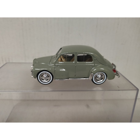 RENAULT 4CV 1954 GREEN 1:43 SOLIDO 4537 HACHETTE NO BOX DEFECT/PINTURA TECHO