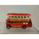 AEC REGENT 1932 DOUBLE DECKER AUTOBUS LONDON MADAME TUSSAUDS LLEDO NO BOX