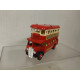 AEC REGENT 1932 DOUBLE DECKER AUTOBUS LONDON MADAME TUSSAUDS LLEDO NO BOX