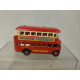 AEC REGENT 1932 DOUBLE DECKER AUTOBUS LONDON MADAME TUSSAUDS LLEDO NO BOX