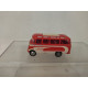 MERCEDES-BENZ O 319 MINIBUS RED 1:87 H0 BREKINA NO CAJA