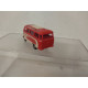 MERCEDES-BENZ O 319 MINIBUS RED 1:87 H0 BREKINA NO CAJA