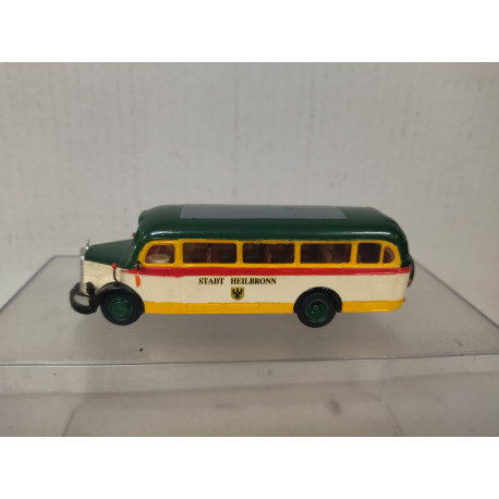 MERCEDES-BENZ O 3500 STADT HEILBRONN AUTOBUS 1:87 H0 BUSCH NO CAJA