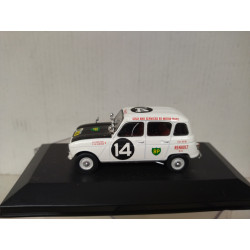 RENAULT 4 L 1962 RALLY EAST AFRICAN SAFARI 1:43 HACHETTE IXO CAJA NO ORIGINAL