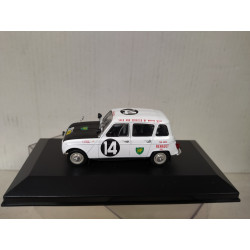 RENAULT 4 L 1962 RALLY EAST AFRICAN SAFARI (2) 1:43 HACHETTE IXO CAJA NO ORIGINAL