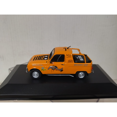 RENAULT 4 1986 RAID AFRI-4L PICKUP 1:43 HACHETTE IXO CAJA NO ORIGINAL