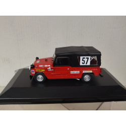 RENAULT 4 L RODEO 1972 RALLY INFERNAL 1:43 HACHETTE IXO CAJA NO ORIGINAL