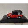 RENAULT 4 L RODEO 1972 RALLY INFERNAL 1:43 HACHETTE IXO CAJA NO ORIGINAL