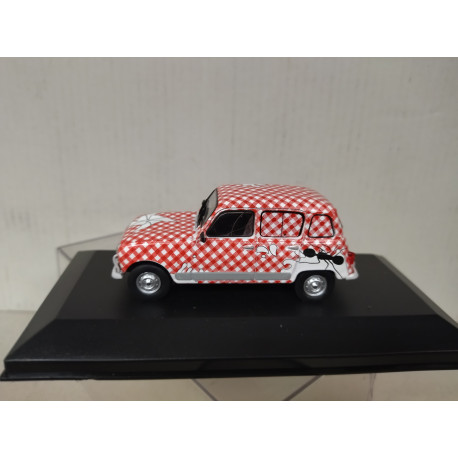 RENAULT 4 1982 GTL PICNIC KARTRCA SLOVENIE 1:43 IXO HACHETTE CAJA NO ORIGINAL