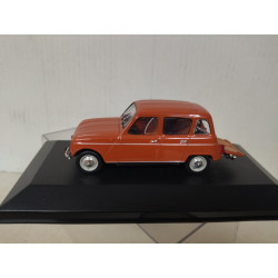RENAULT 4 SUPER 1963 MARRON 1:43 UH HACHETTE CAJA NO ORIGINAL