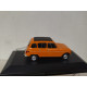 RENAULT 4 L 1974 PEACE & LOVE ORANGE 1:43 IXO HACHETTE CAJA NO ORIGINAL