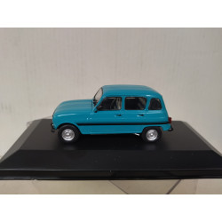 RENAULT 4 1976 SAFARI GREEN 1:43 UH HACHETTE CAJA NO ORIGINAL