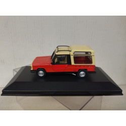 RENAULT 4 1980 RODEO 6 RED 1:43 IXO HACHETTE CAJA NO ORIGINAL