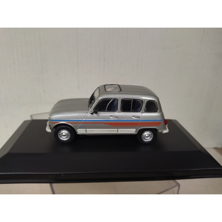 RENAULT 4 1982 FUNNY ALLEMAGNE 1:43 HACHETTE IXO CAJA NO ORIGINAL