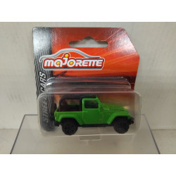 JEEP WRANGLER RUBICON GREEN LIGHT 1:60/apx 1:64 MAJORETTE