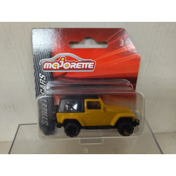 JEEP WRANGLER RUBICON YELLOW 1:60/1:64 MAJORETTE