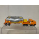 MAGIRUS DEUTZ CISTERNA ORANGE 1:100/apx 1:64 MAJORETTE 379 NO BOX