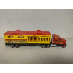 KENWORTH SEMITRAILER MAGIC CIRCUS 1:87 H0 MAJORETTE NO BOX