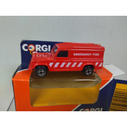 LAND ROVER 110 EMERGENCY FIRE apx 1:64 CORGI BOX J64/5