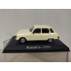 RENAULT 6 1970 CREAM/WHITE 1:43 RBA IXO HARD BOX