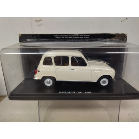 RENAULT 4 L 1964 BEIGE 1:24 SALVAT IXO