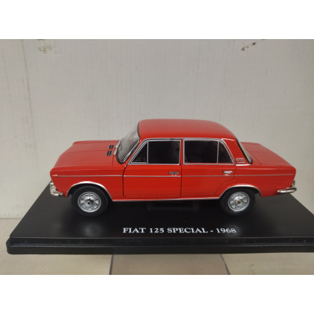 FIAT 125 SPECIAL 1968 ROJA 1:24 SALVAT IXO URNA ROTA