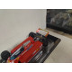 FERRARI 126 CK 1981 GILLES VILLENEUVE FORMULA F1 1:24 SALVAT IXO URNA ROTA