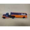 DIAMOND T620 GULF TRUCK TRAILER 1:50 CORGI "ONLY TRUCK"