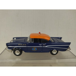 CHEVROLET BEL AIR 1957 POLICE NASSAU COUNTY 1:43 CORGI 51304