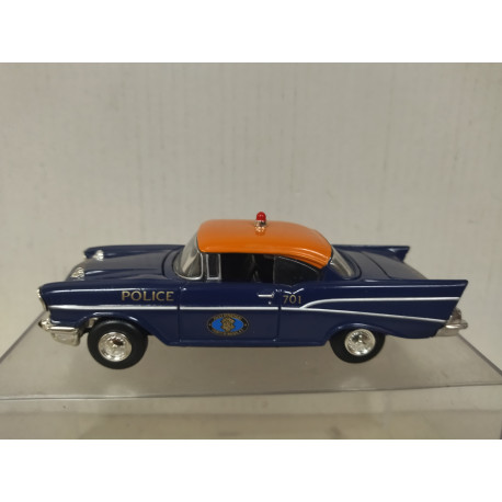 CHEVROLET BEL AIR 1957 POLICE NASSAU COUNTY 1:43 CORGI 51304