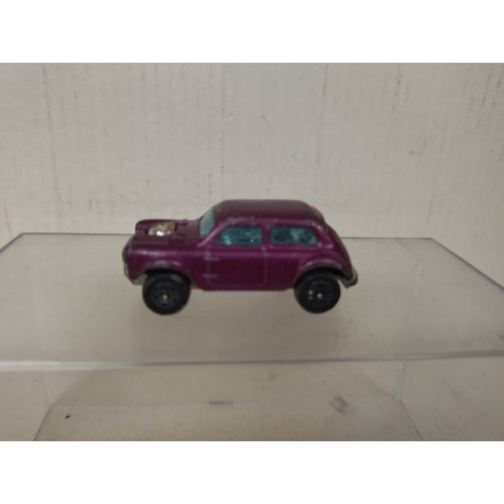 BVRT VITA-MIN MINI 1300 COOPER PURPLE apx 1:64 CORGI WHIZZWHEELS NO BOX