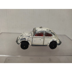 VOLKSWAGEN 1300 WHITE apx 1:64 CORGI WHIZZWHEELS NO BOX