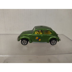 VOLKSWAGEN 1300 BEETLE GREEN (1) apx 1:64 CORGI WHIZZWHEELS NO BOX