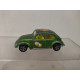 VOLKSWAGEN 1300 BEETLE GREEN (2) apx 1:64 CORGI WHIZZWHEELS NO BOX