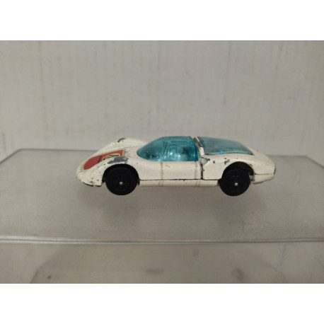 PORSCHE CARRERA 6 WHITE (1) apx 1:64 CORGI WHIZZWHEELS NO BOX