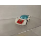 PORSCHE CARRERA 6 WHITE (1) apx 1:64 CORGI WHIZZWHEELS NO BOX
