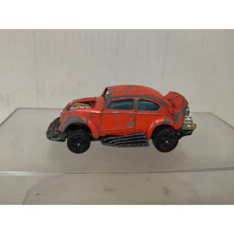 VOLKSWAGEN HOT ROD RED apx 1:64 CORGI WHIZZWHEELS NO BOX