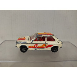 VOLKSWAGEN POLO MK1 WHITE n6 apx 1:64 CORGI JUNIORS NO BOX