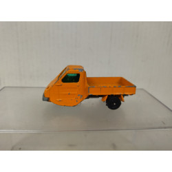 RELIANT TW9 3-WHEEL ORANGE WHIZZWHEELS apx 1:64 CORGI JUNIORS NO BOX
