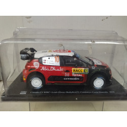 CITROEN C3 WRC 2018 RALLY RACC CATALUÑA LOEB 1:24 SALVAT IXO
