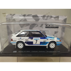 MAZDA 323 4WD 1989 SWEDEN RALLY CARLSSON 1:24 SALVAT IXO