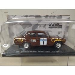 FORD ESCORT RS 1600 1974 RALLY RAC GB MAKINEN 1:24 SALVAT IXO