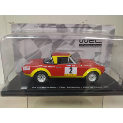FIAT 124 ABARTH SPIDER 1974 RALLY PORTUGAL PINTO 1:24 SALVAT IXO