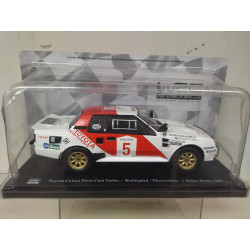 TOYOTA CELICA TWIN CAM TURBO 1984 RALLY SAFARI WALDEGARD 1:24 SALVAT IXO