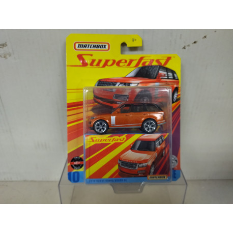 RANGER ROVER 2010 VOGUE SE SUPERFAST 10 1:64 MATCHBOX