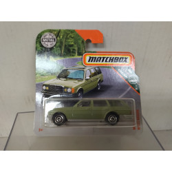MERCEDES-BENZ W123 300 TE GREEN 1:64 MATCHBOX