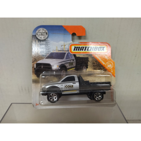 RAM PICKUP 2016 FLATBED COLE 1:64 MATCHBOX BOX