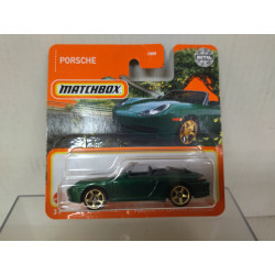 PORSCHE 911 CARRERA CABRIOLET GREEN 1:64 MATCHBOX