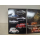 SET X 4 EMERGENCY VEHICLE SET apx 1:64 TOMICA